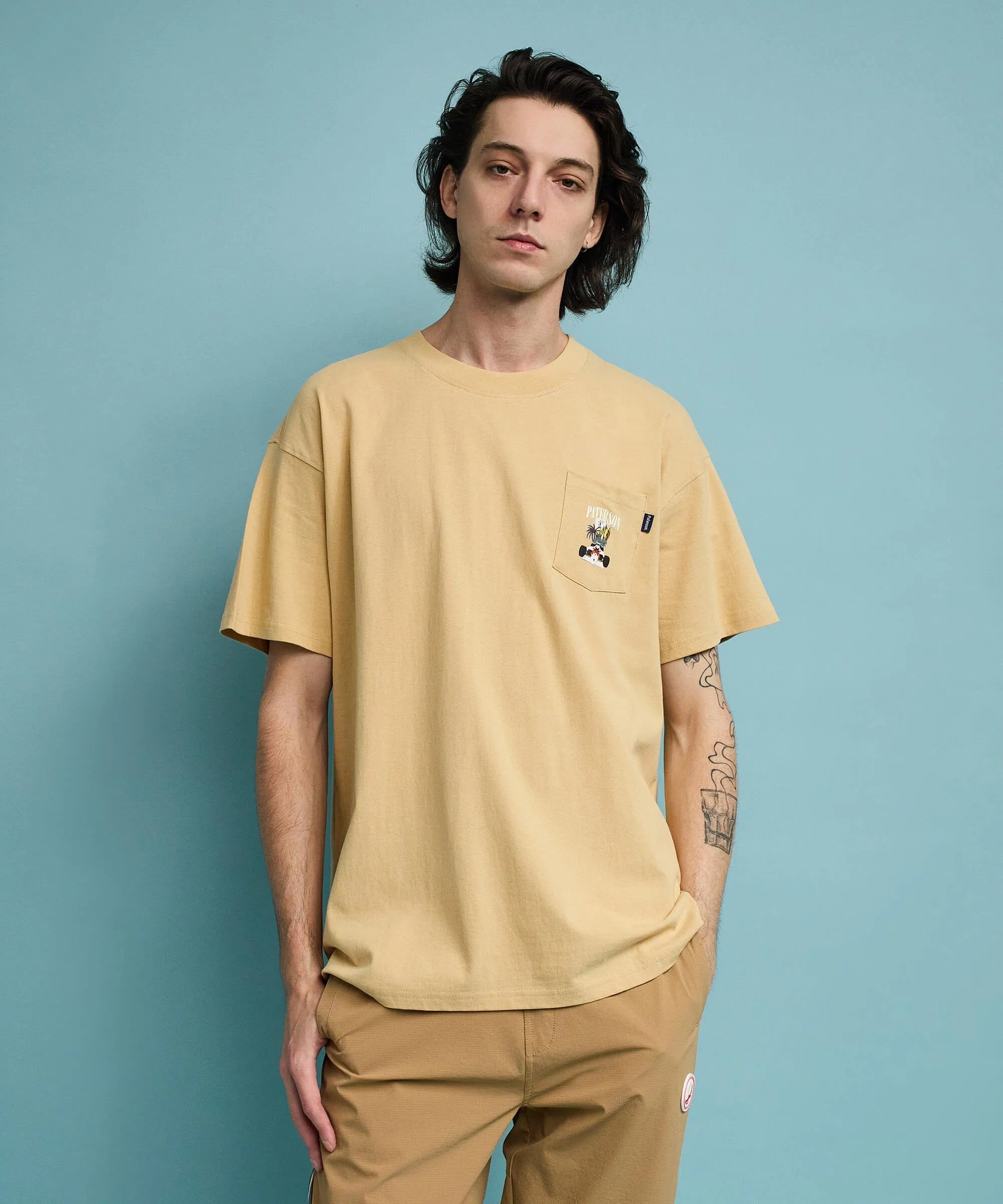 Monte Carlo Short Sleeve Tee - Khaki