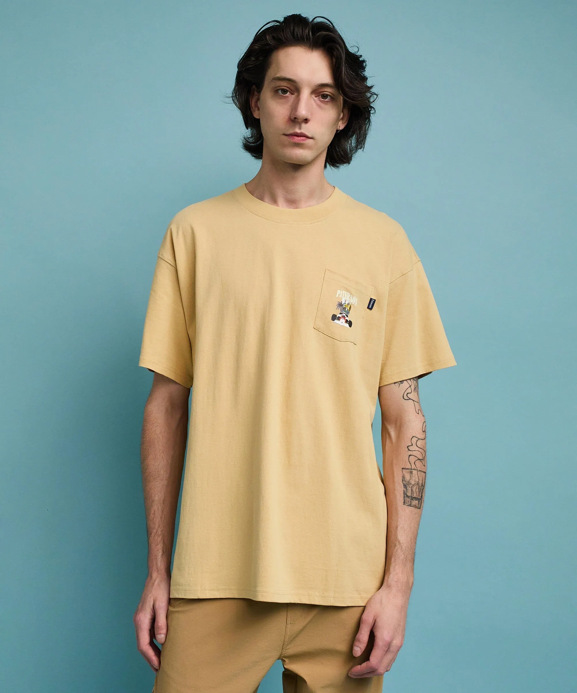 Monte Carlo Short Sleeve Tee - Khaki