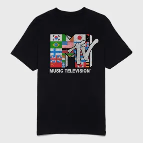 MTV - Flags Unisex Tee