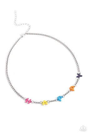 Paparazzi Joyful Radiance Multi Necklace & Earring Set