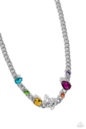 Paparazzi Storybook Succession Multi Necklace & Earring Set