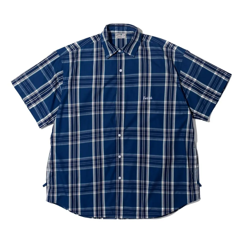 PUBLISH GRID SHIRT-PLAIDNAVY YEL