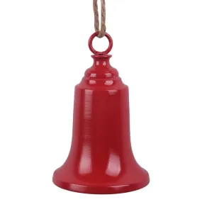 Red Metal Bell (12x18.5cm)