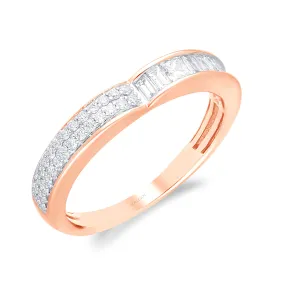 Rose Gold Diamond Legendary Ring