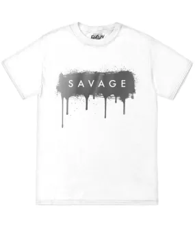 SAVAGE DRIP FOIL TEE