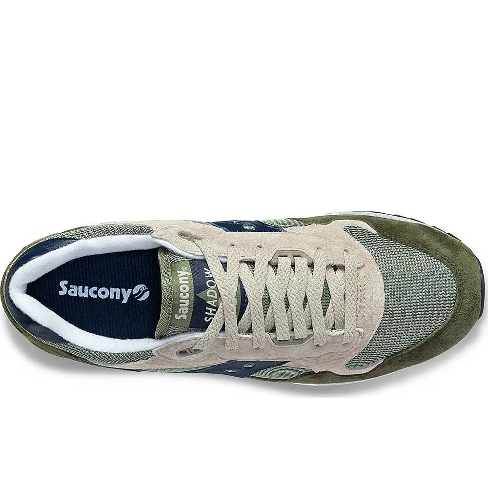 Scarpe Uomo Saucony Sneakers Shadow 5000 Green - Blue