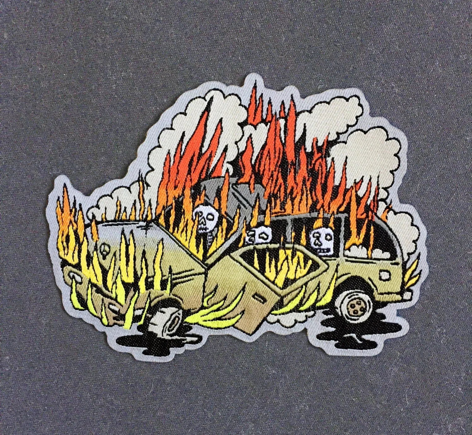 SUV on Fire Patch