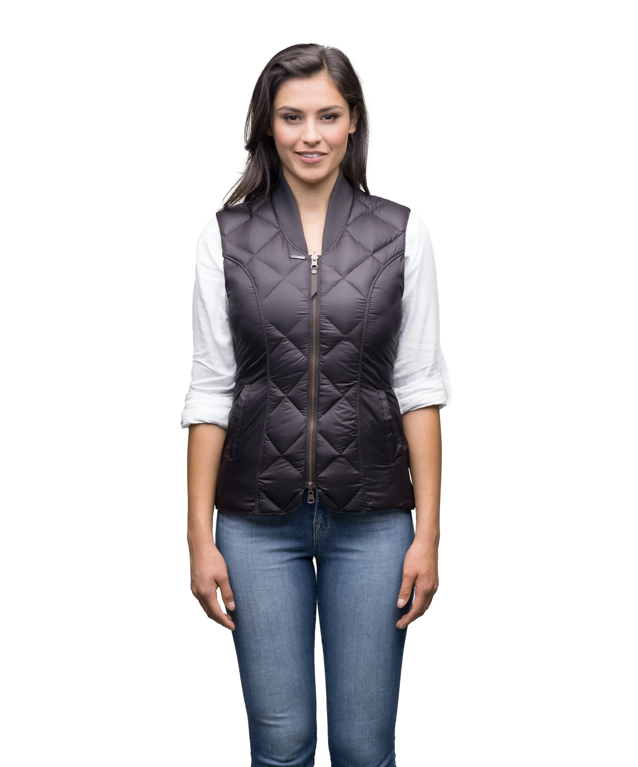 Talia Women's Reversible Quilted Vest