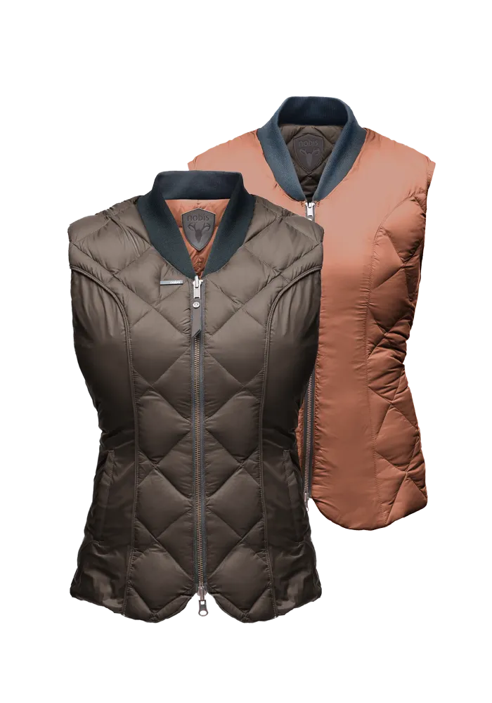 Talia Women's Reversible Quilted Vest