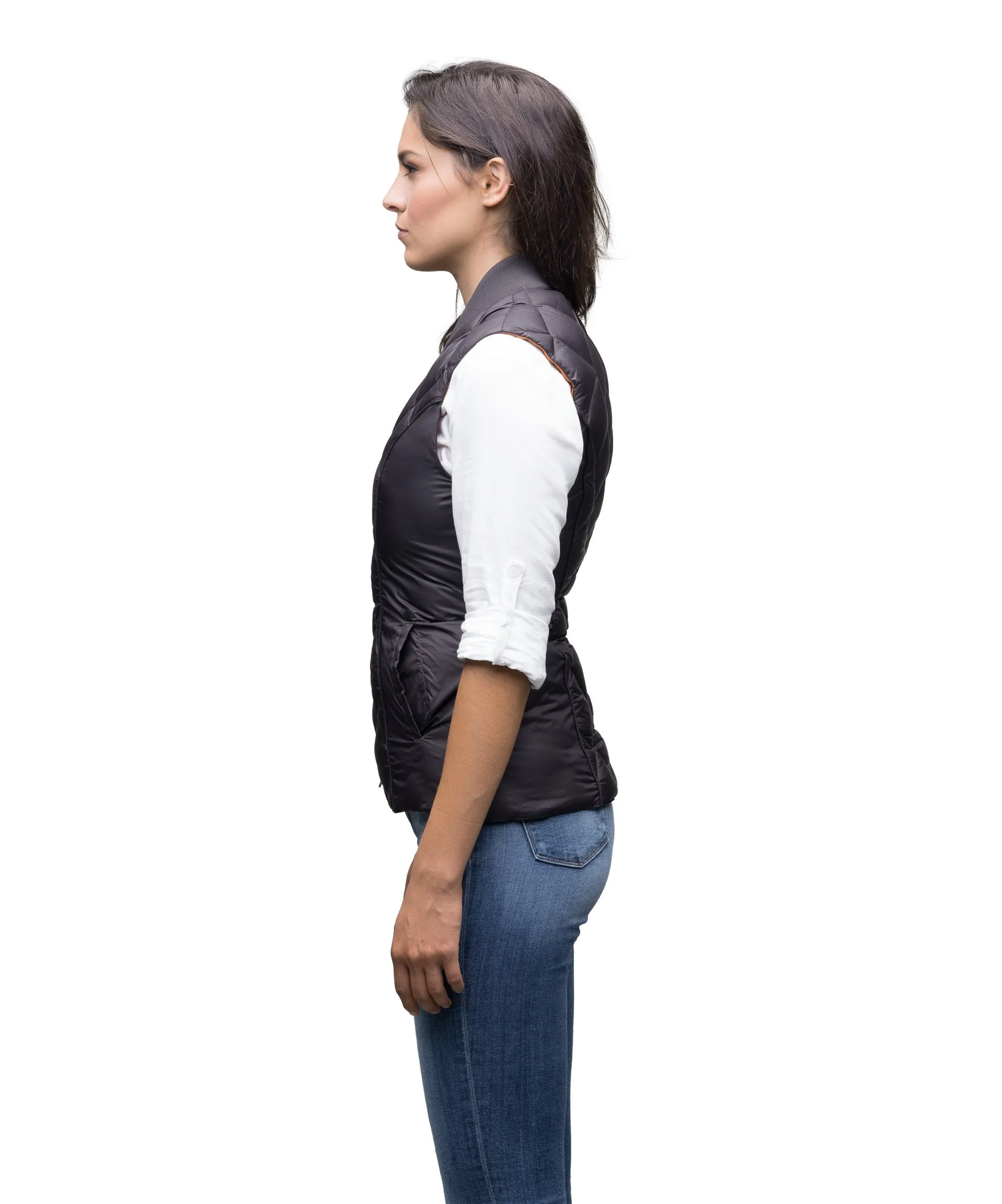 Talia Women's Reversible Quilted Vest