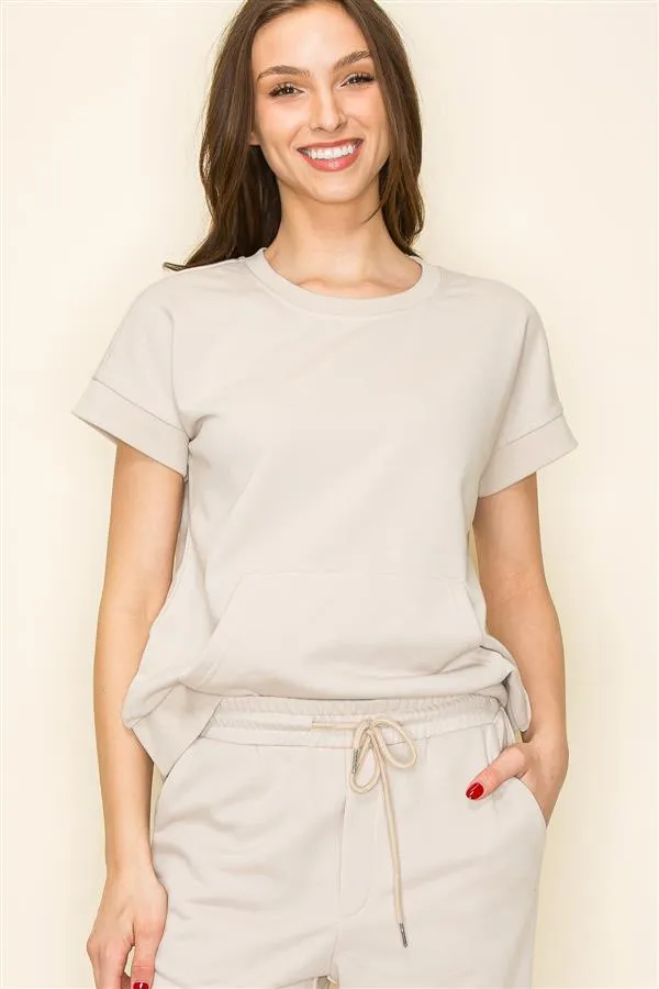 The Isabel Short Sleeve Sweatshirt