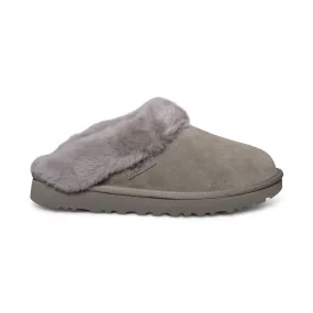 UGG Cluggette Moss Green Slippers - Women's