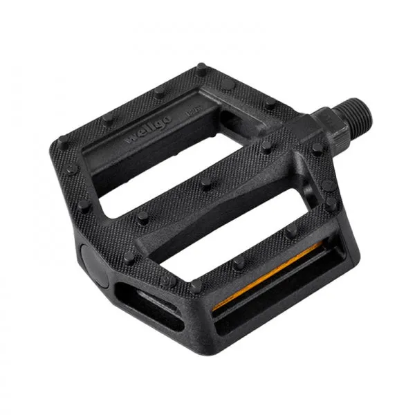 Wellgo Flat Plastic Pedal B267 - Black