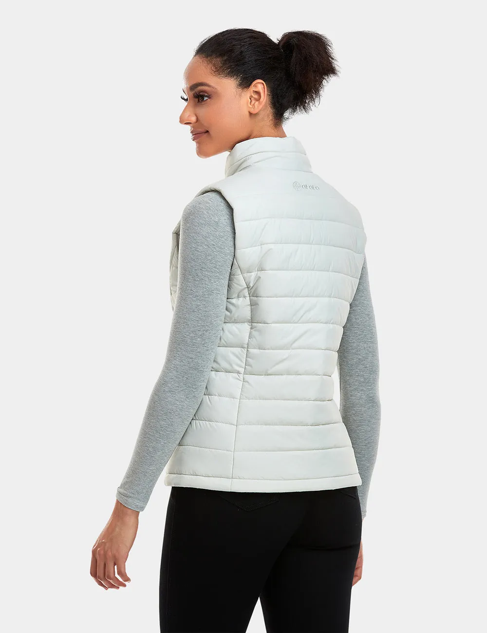 Women's Classic Heated Vest - Off-White