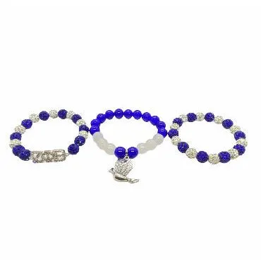 Zeta Phi Beta  Sorority Inc. Charm Bracelet