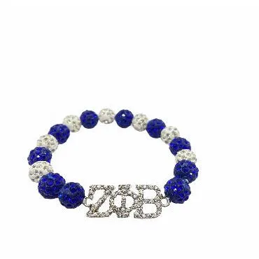 Zeta Phi Beta  Sorority Inc. Charm Bracelet